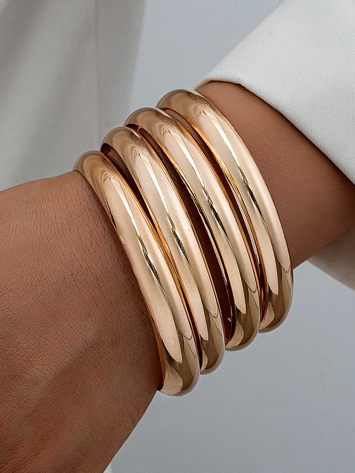 4-teiliges Armband-Set zum Stapeln