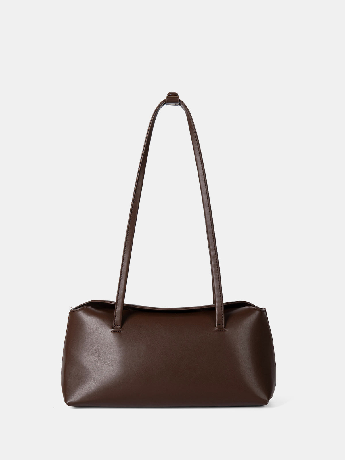 Structured Double-Strap Tote Bag