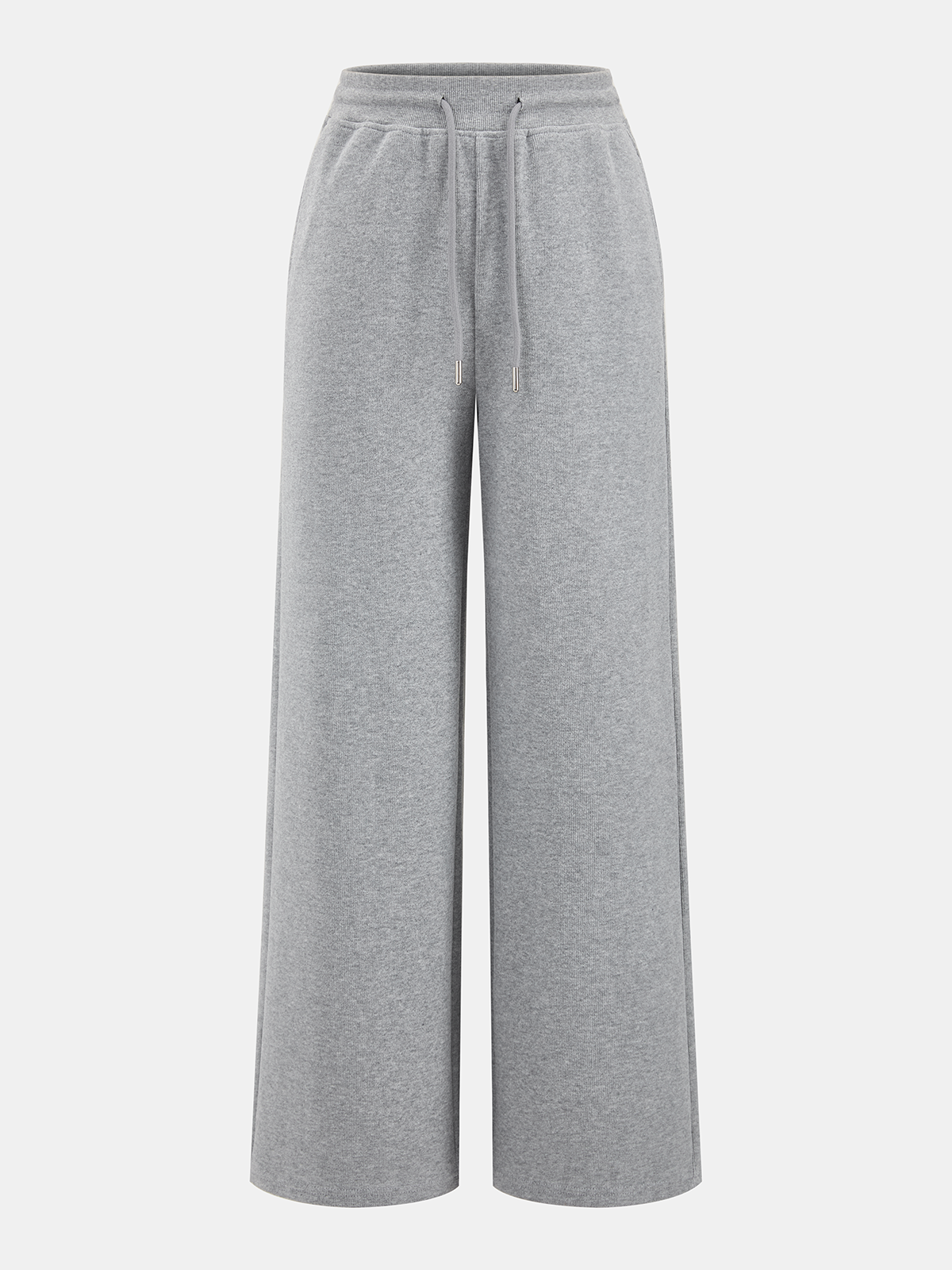 Cotton-Blend Drawstring Straight-Leg Sweatpants