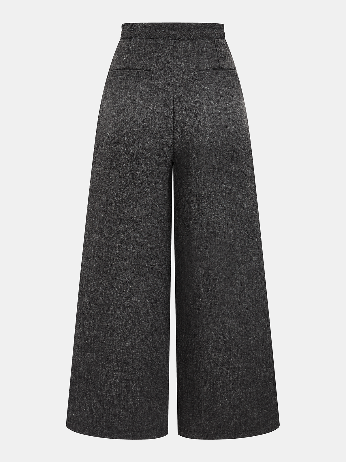 Pantalon plissé ample à taille coulissée