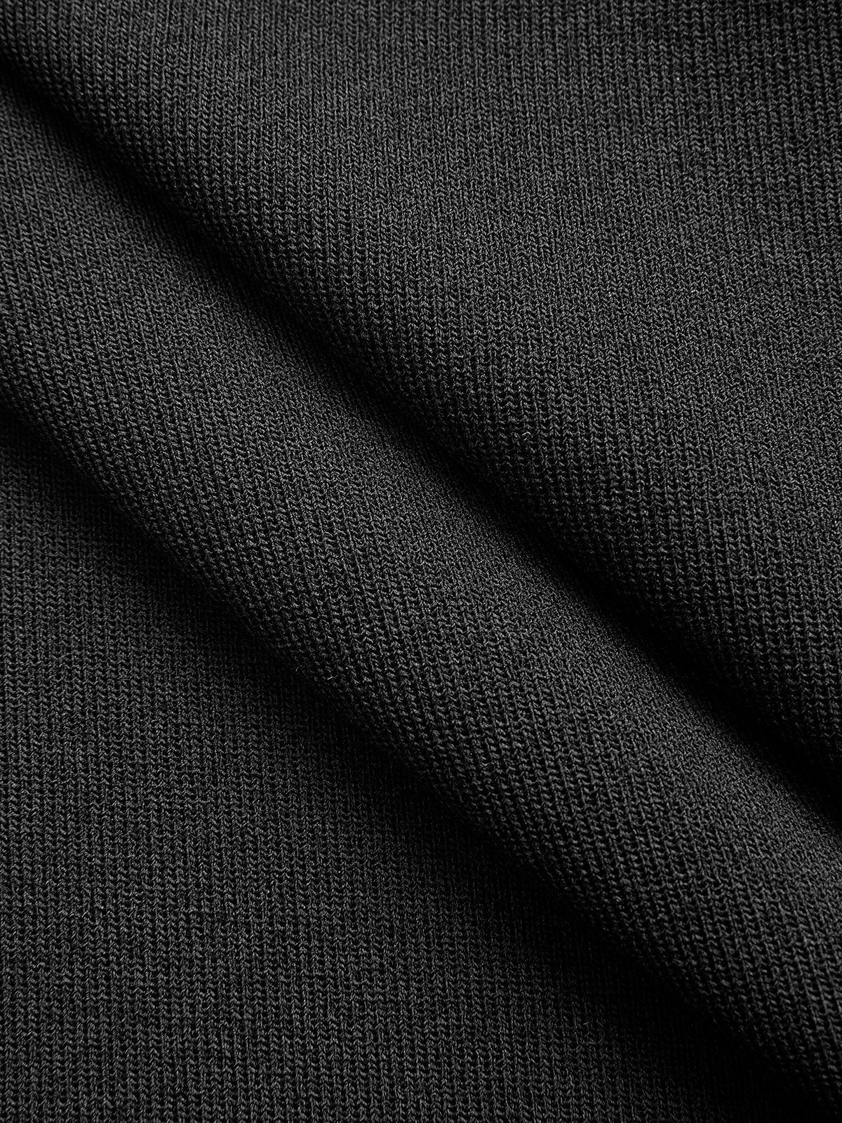 Contrast Pleated Knit Sleeveless Dress