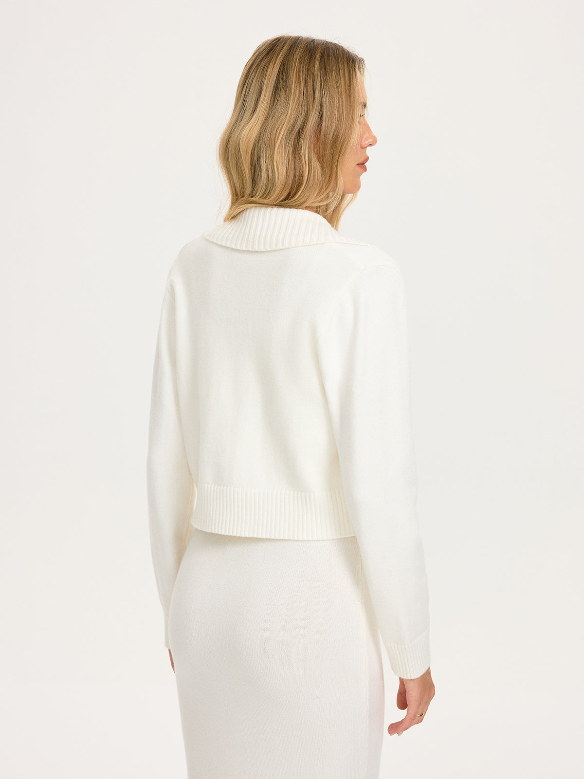 Outerwear Style Loose Knit Cardigan