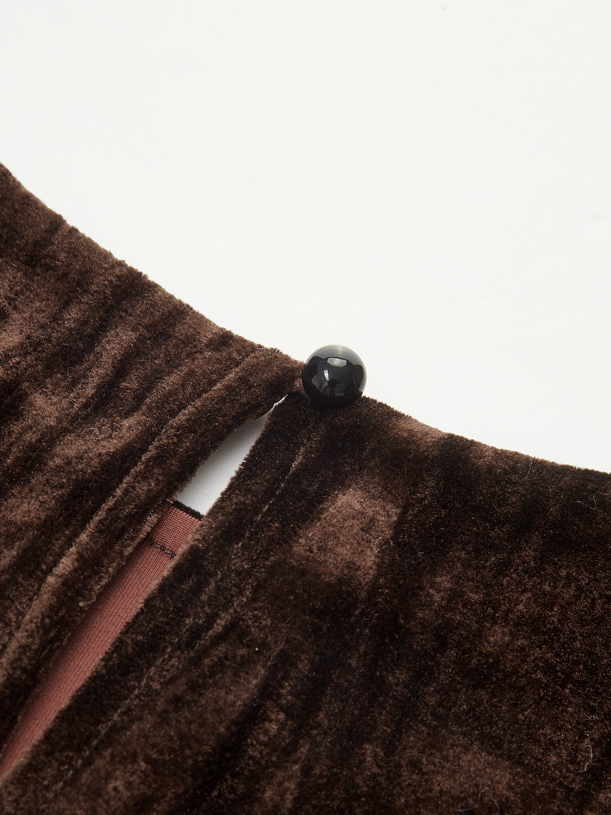 Velvet Batwing-Sleeve Crop Top
