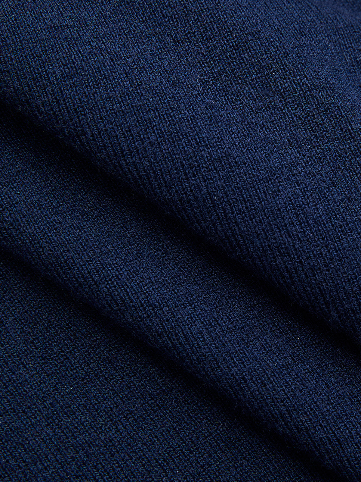 Robe longue en maille mélangée de laine à col en V