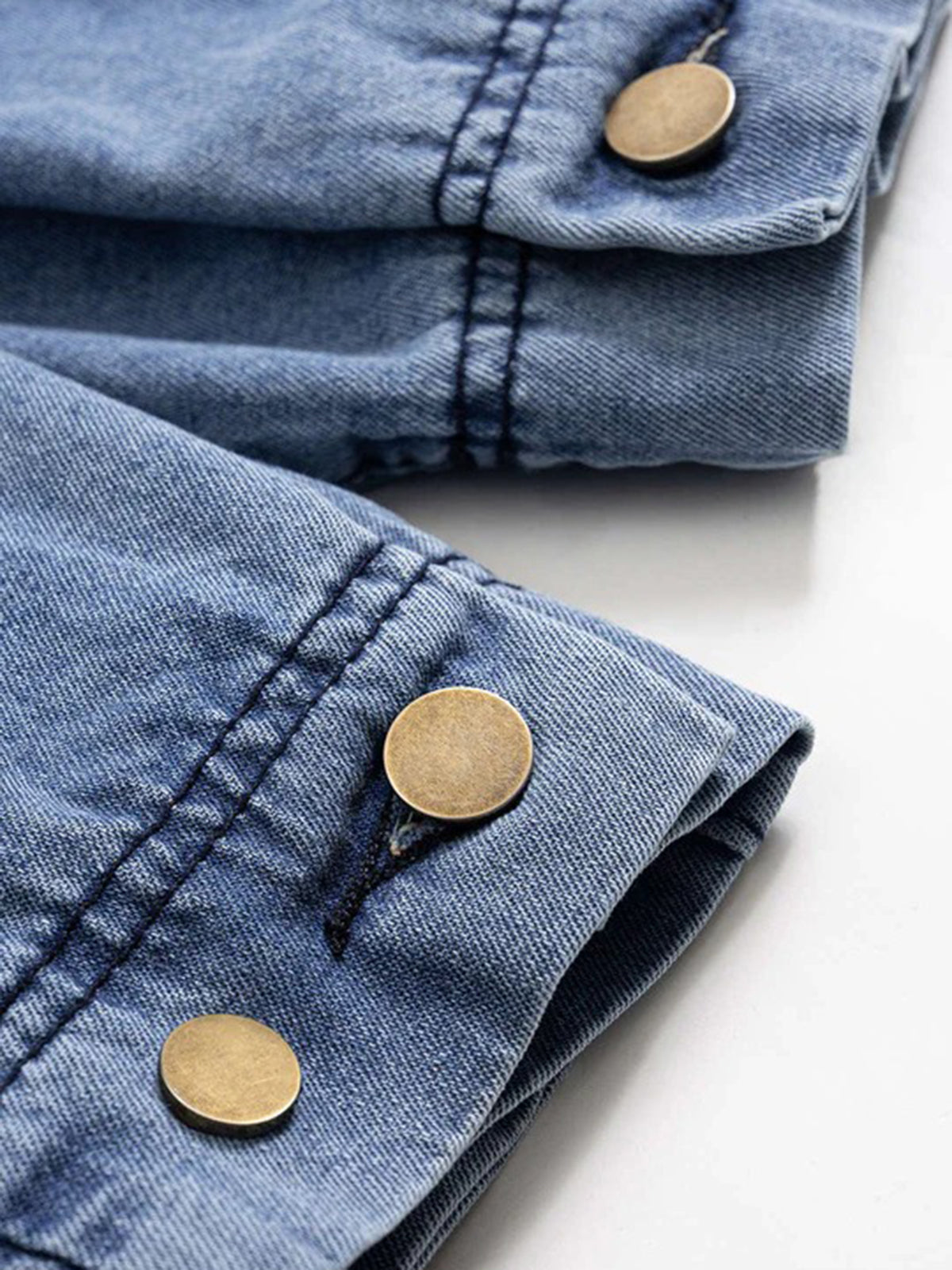 High-Waisted Balloon-Leg Denim Pants