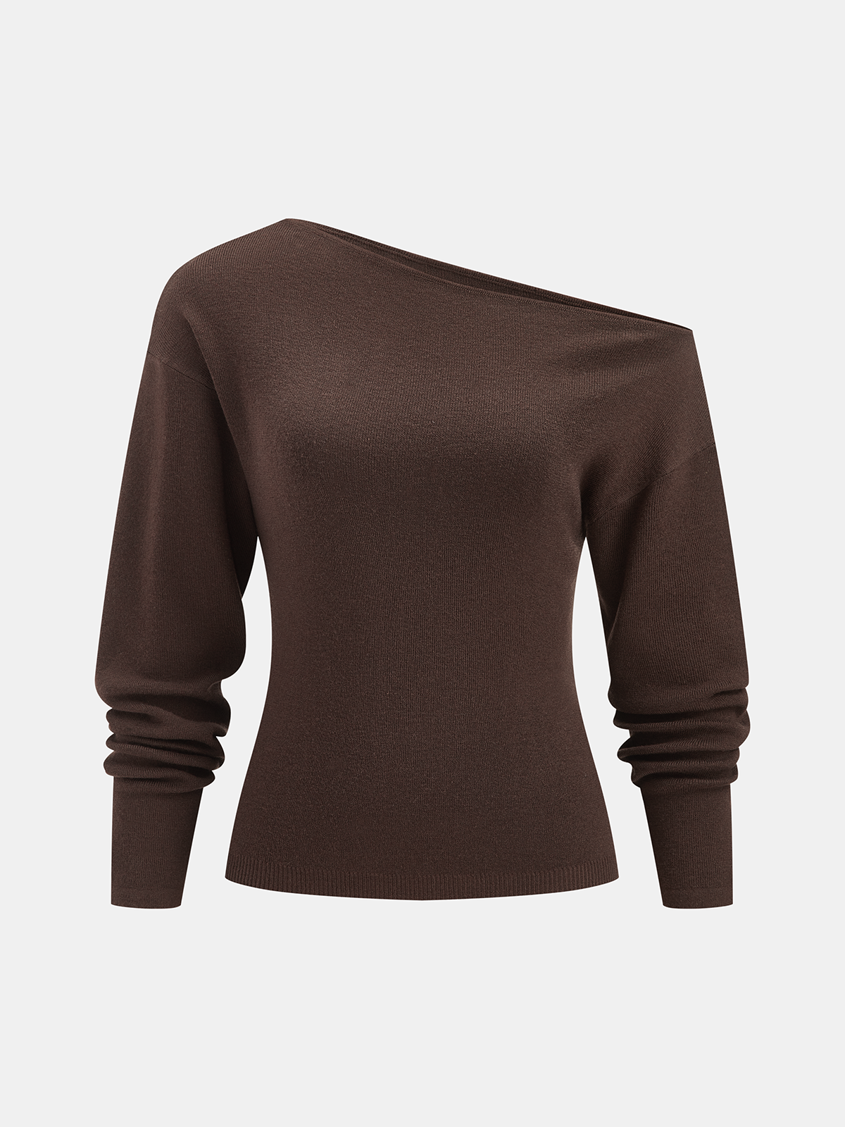 Wool-Blend Off-Shoulder Knit Top