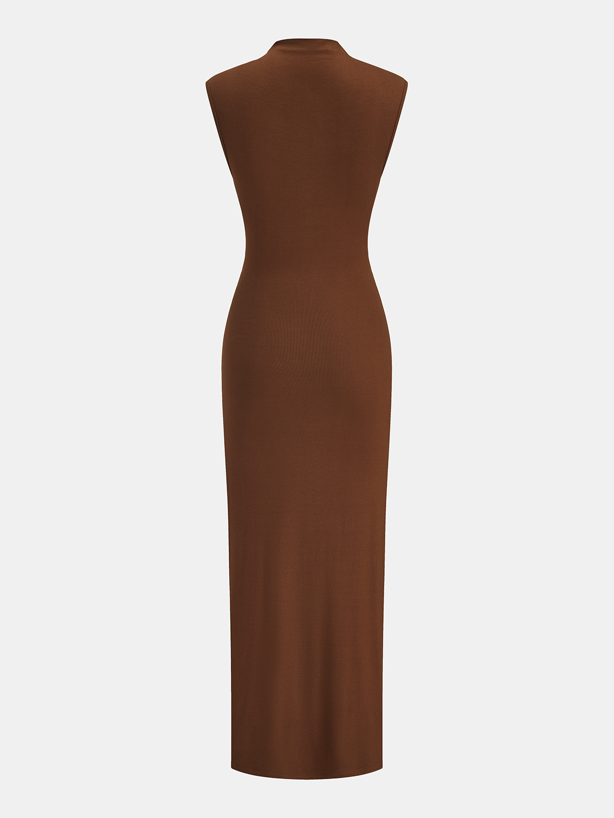 Sleeveless Knot-Waist Maxi Dress
