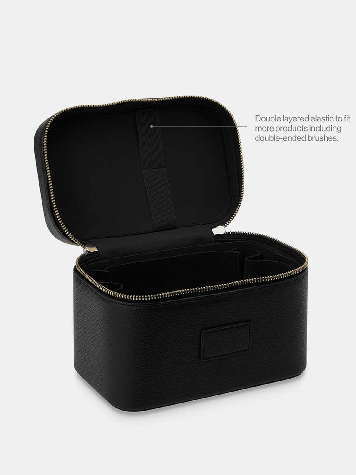 Double-Zip Closure Cosmetic Bag
