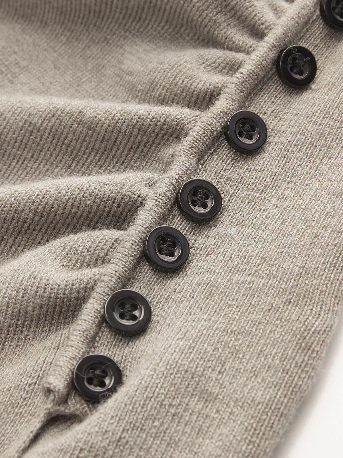 Woll-Mischgewebe Pailletten Stricktop & Rock Set