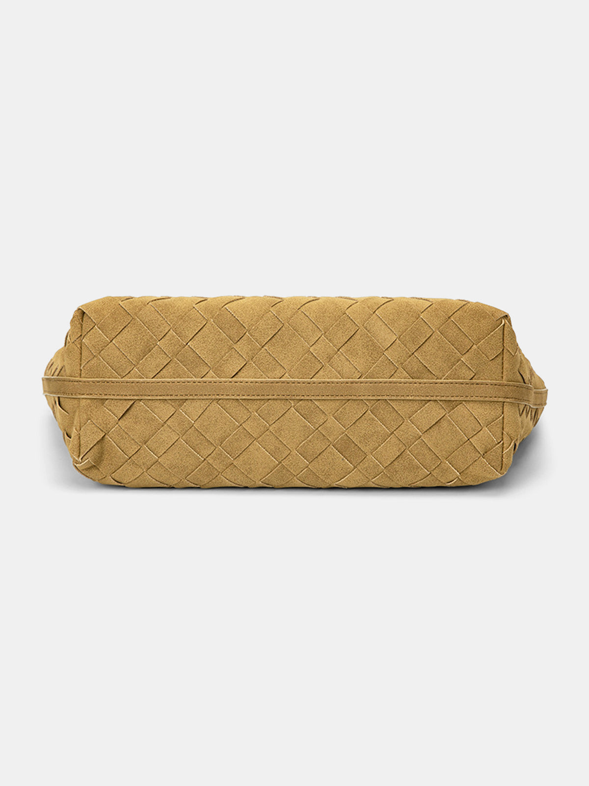 Woven Suede Effect Tote Bag