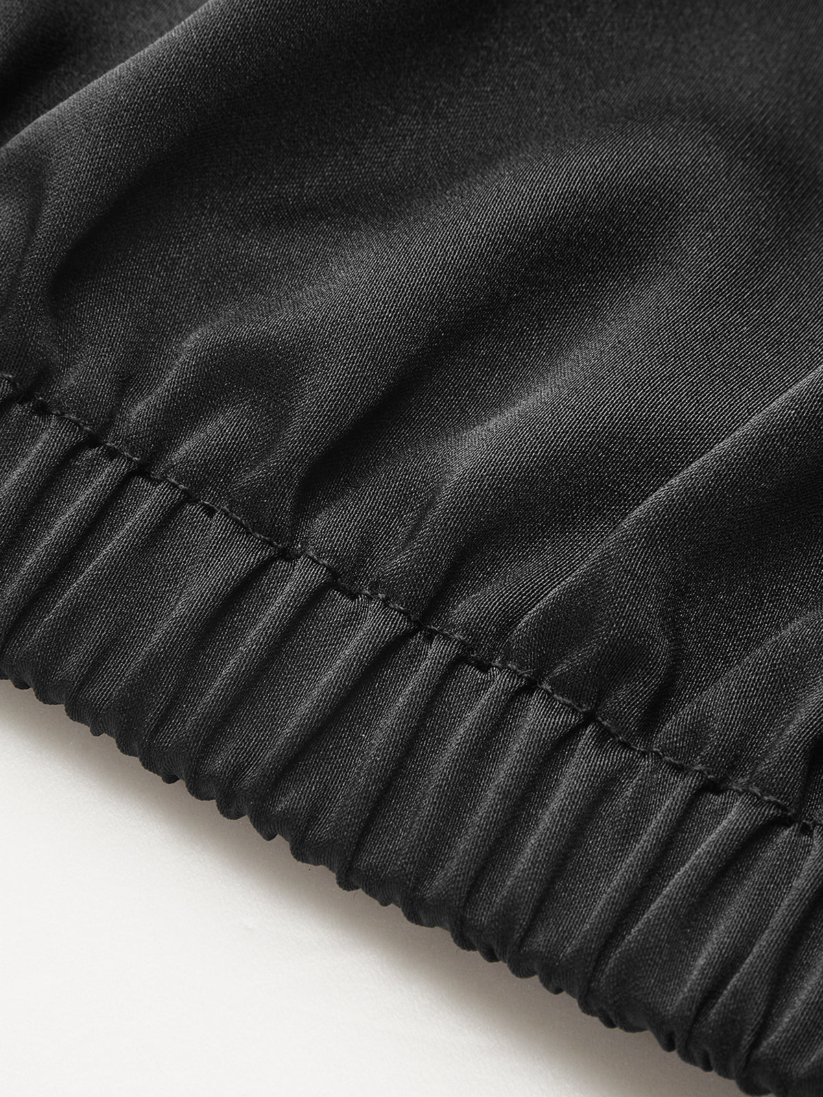 Satin Cowl-Neck Sleeveless Top