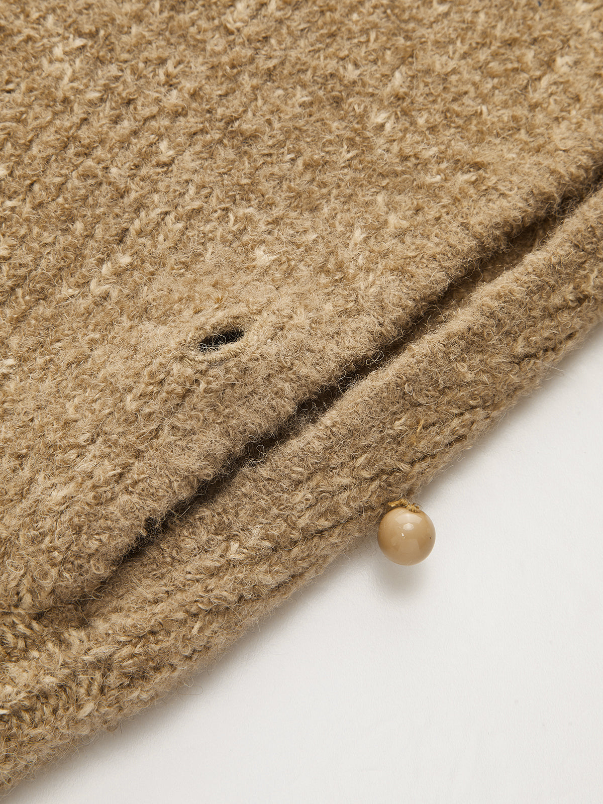 Wool-Blend Mock Neck Sweater Vest