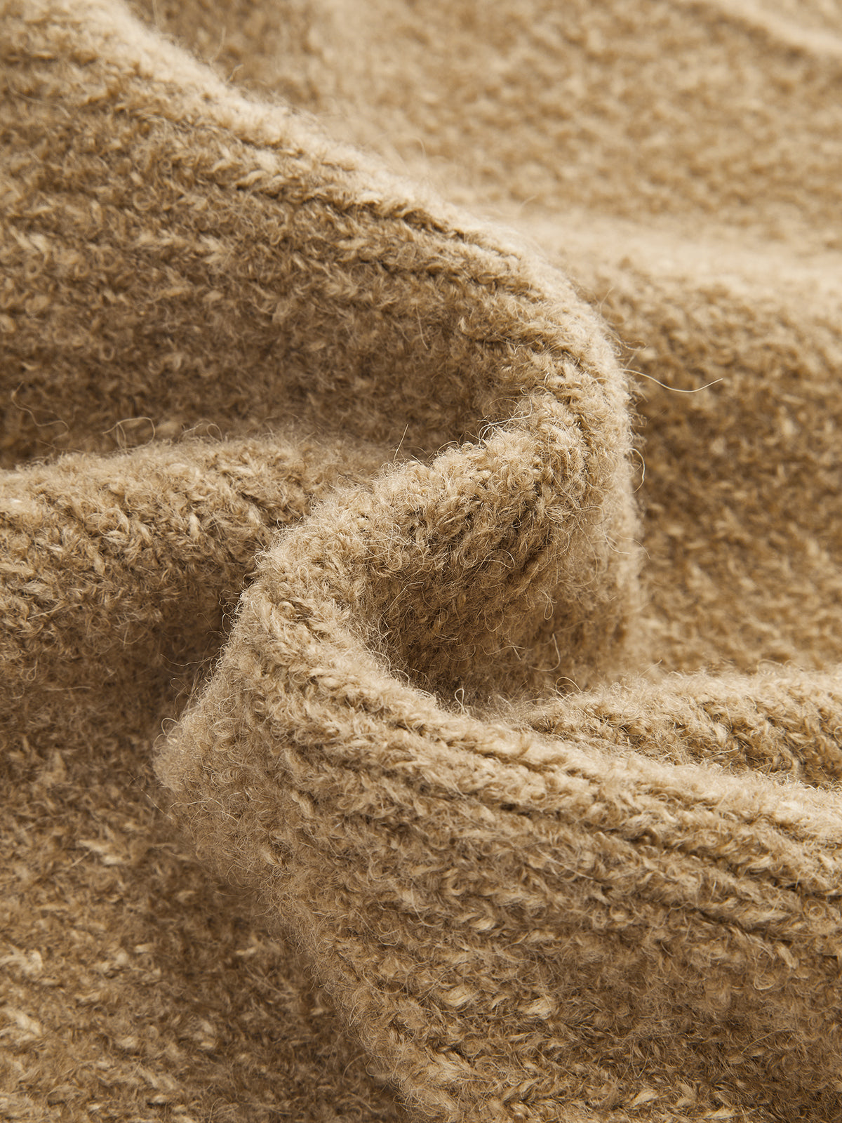 Wool-Blend Mock Neck Sweater Vest