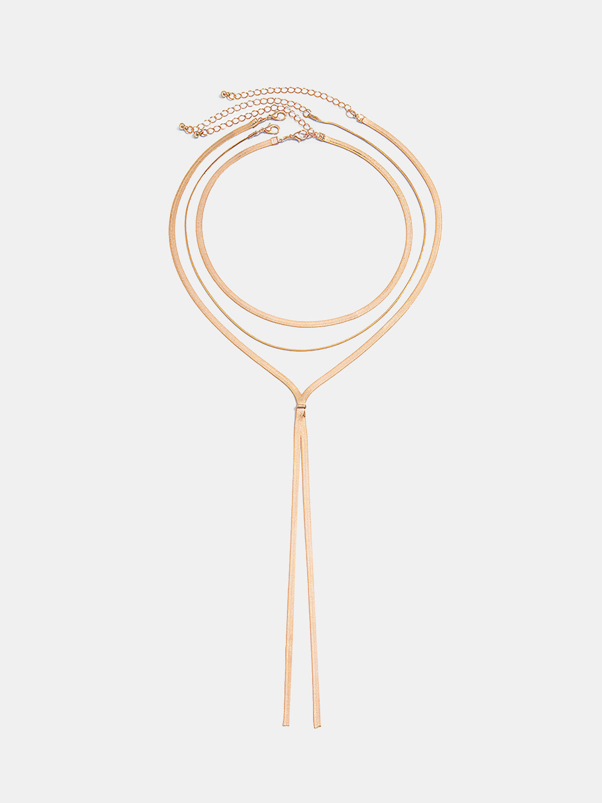 Multi-Layer Lariat Necklace