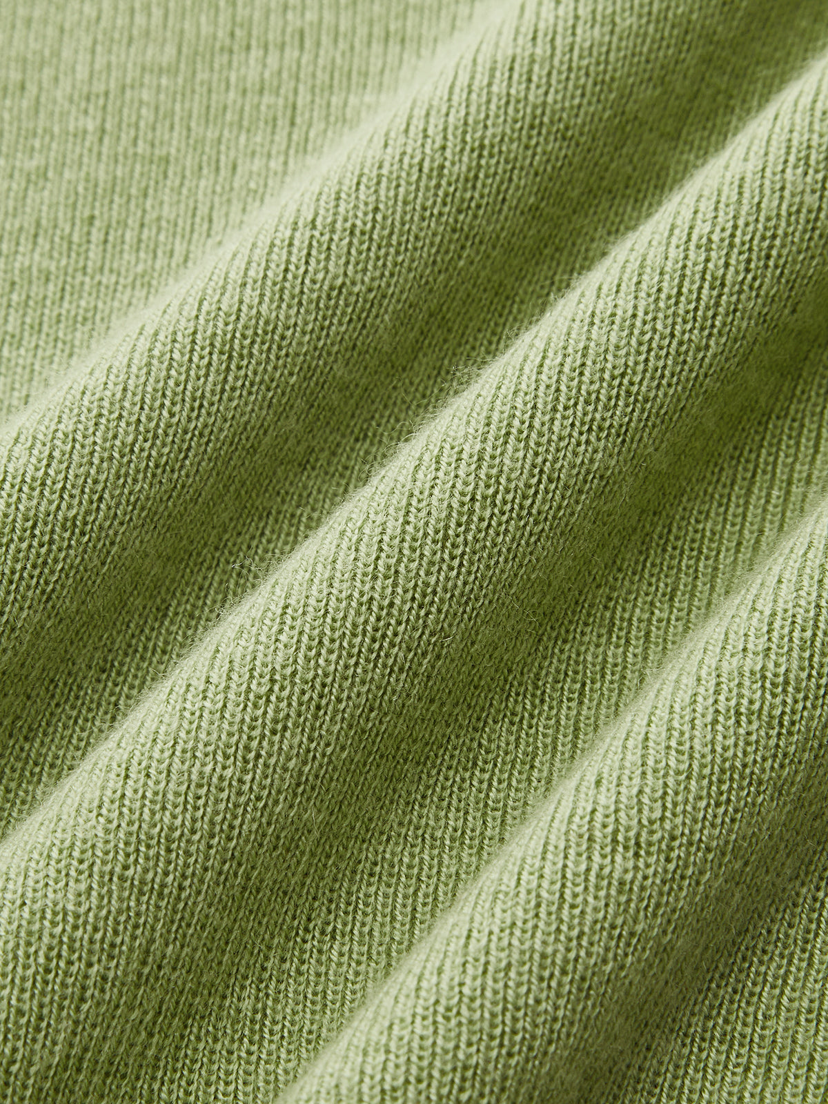 Shoulder Detail Wool-Blend Ribbed Long-Sleeve Top