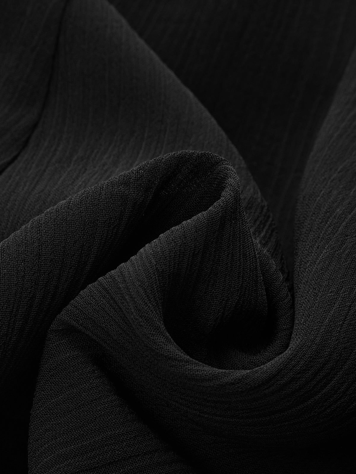Jupe longue en mousseline texturée