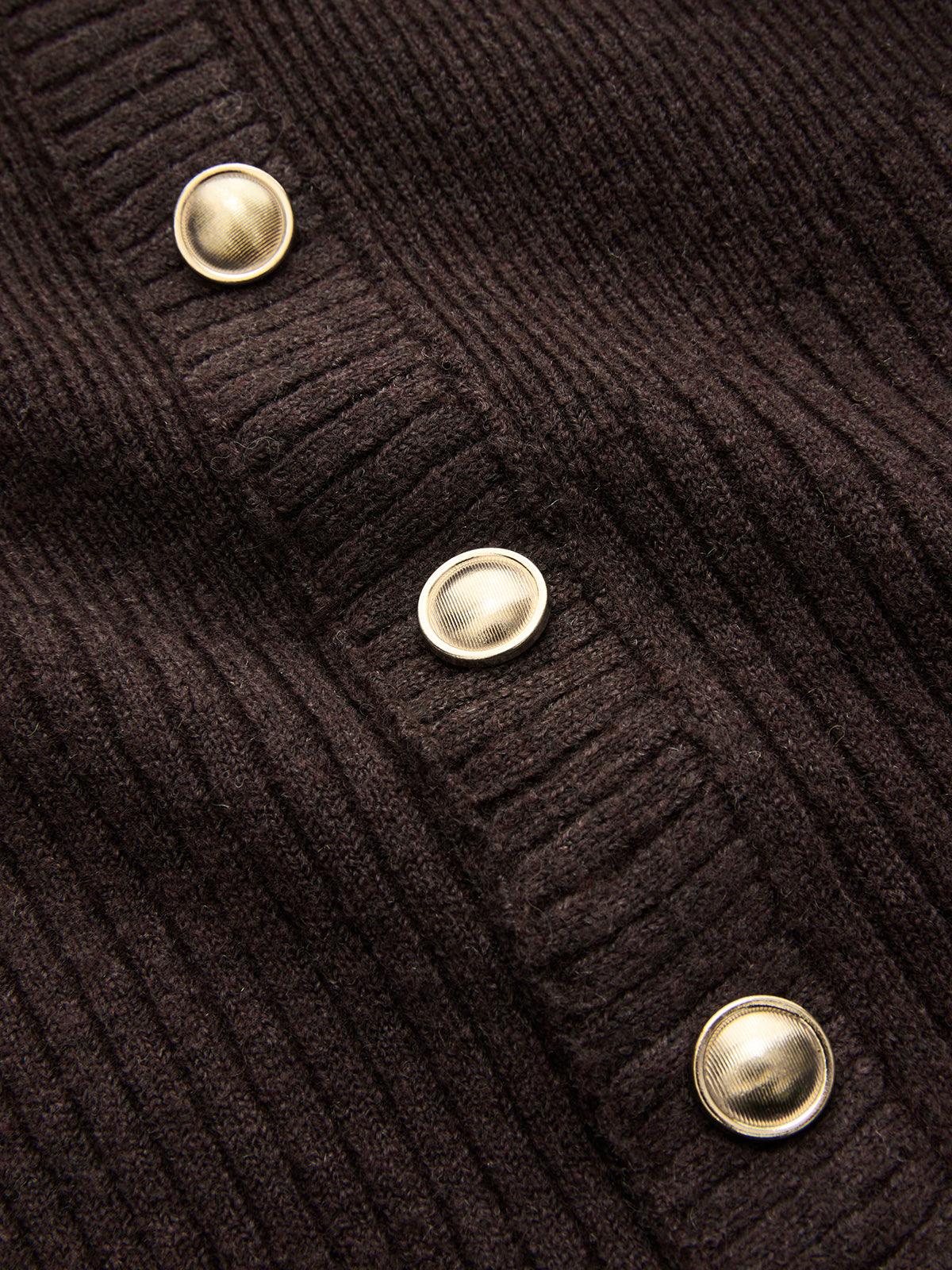 Square Neck Belted Wool-Blend Ribbed Sweater