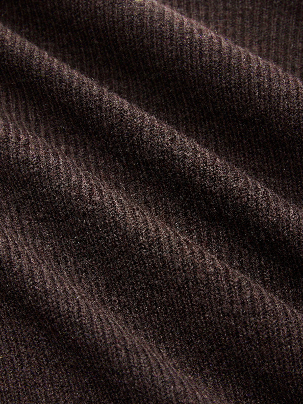 Square Neck Belted Wool-Blend Ribbed Sweater