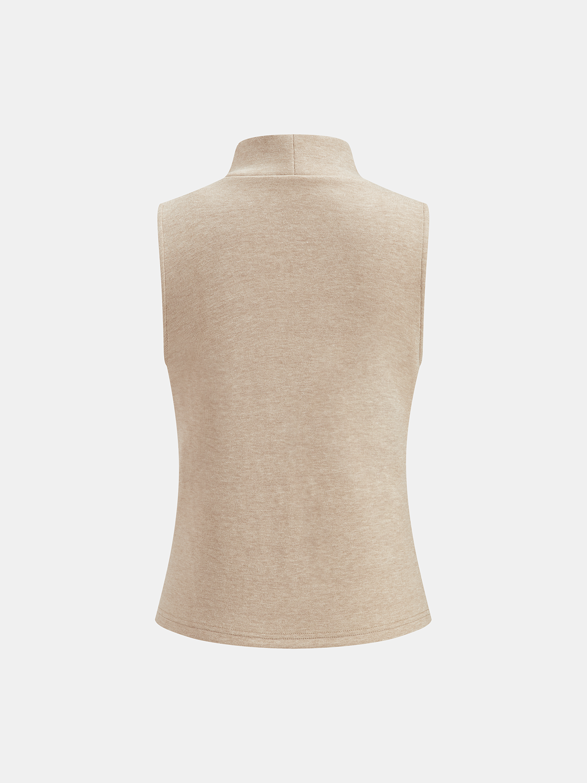 Tanktop & Hose mit Nahtdetail und Stehkragen