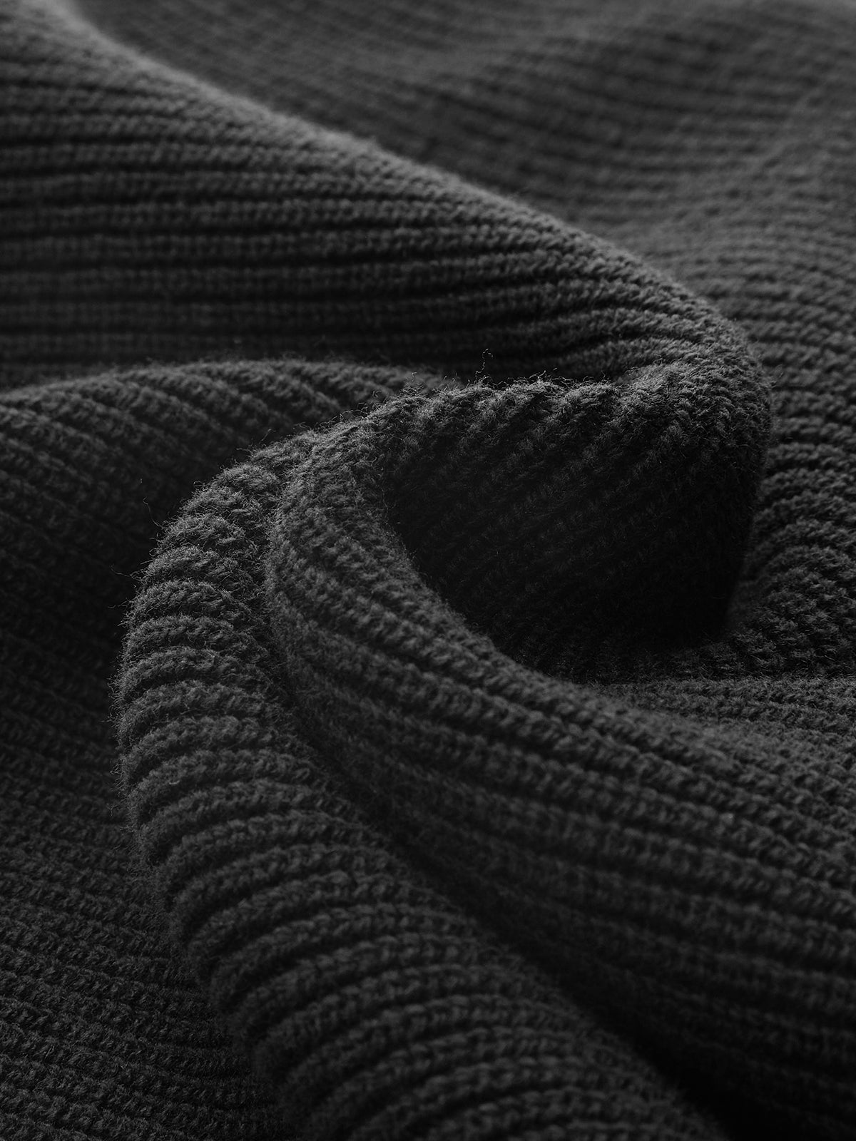 Ribbed Sleeveless Turtleneck Top