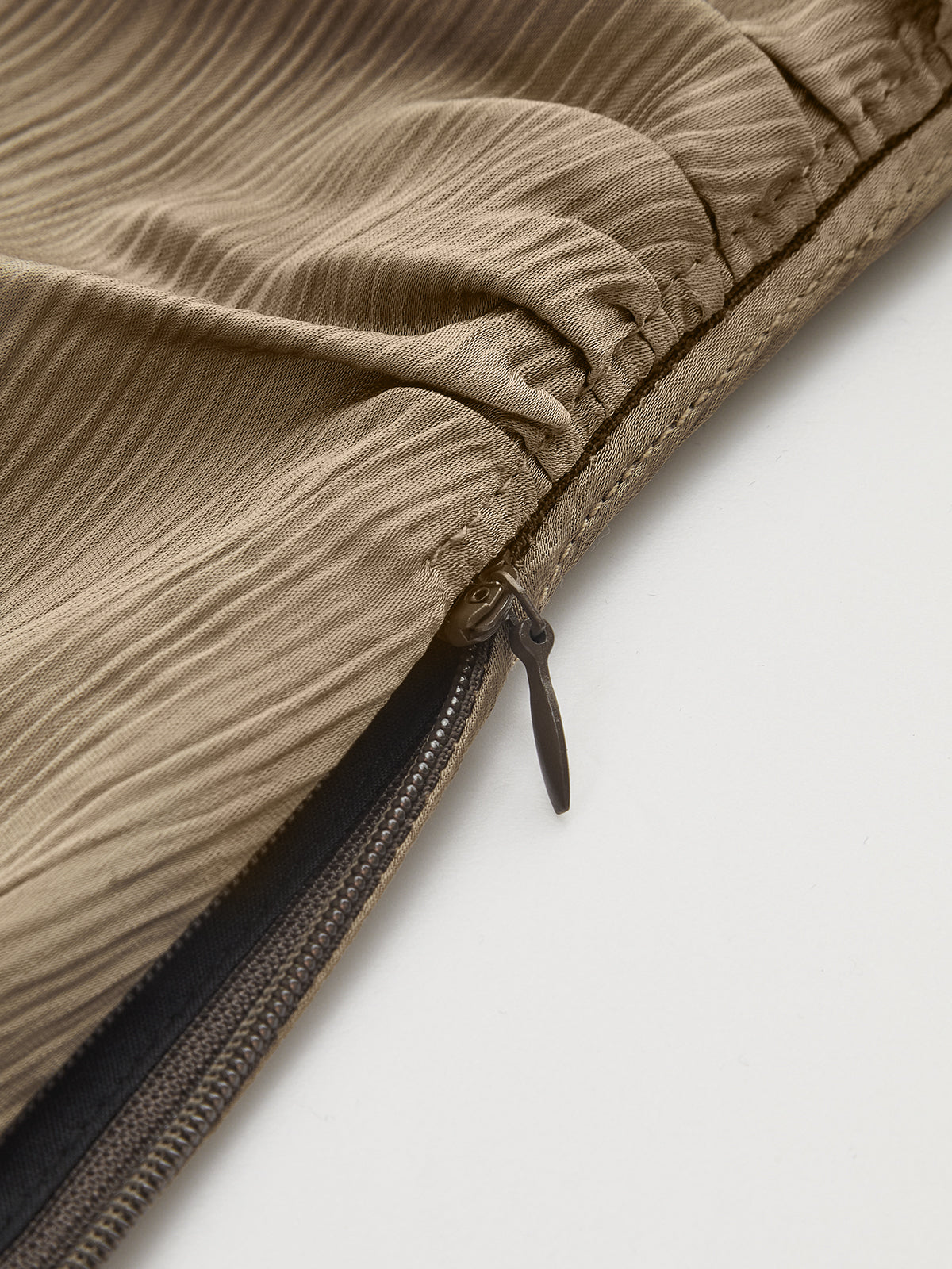 Ensemble col roulé froncé et pantalon large
