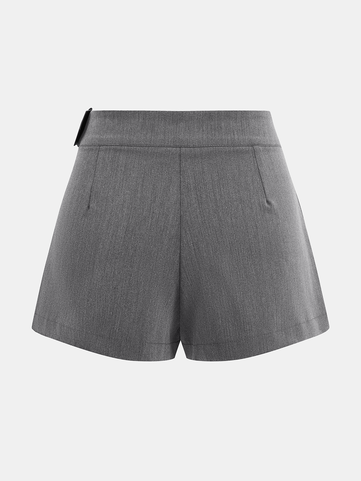 Buckle Detail Pleated Skort