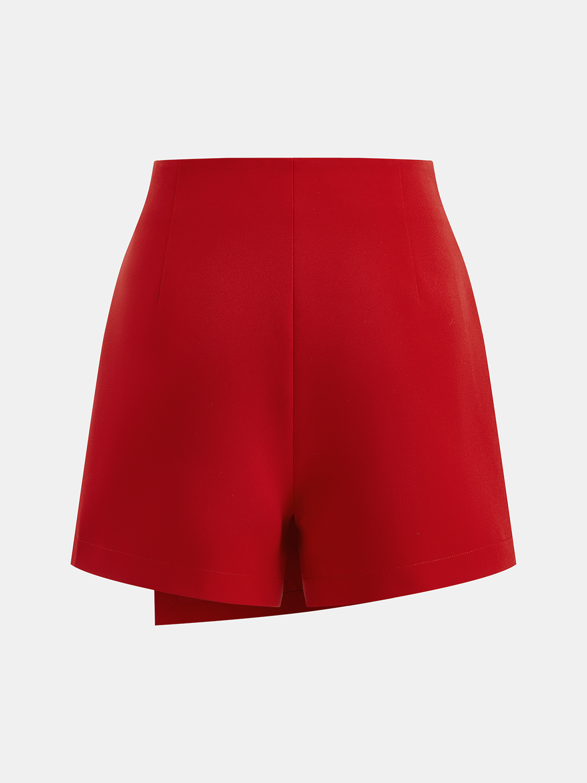 Jupe-culotte asymétrique portefeuille à nœud