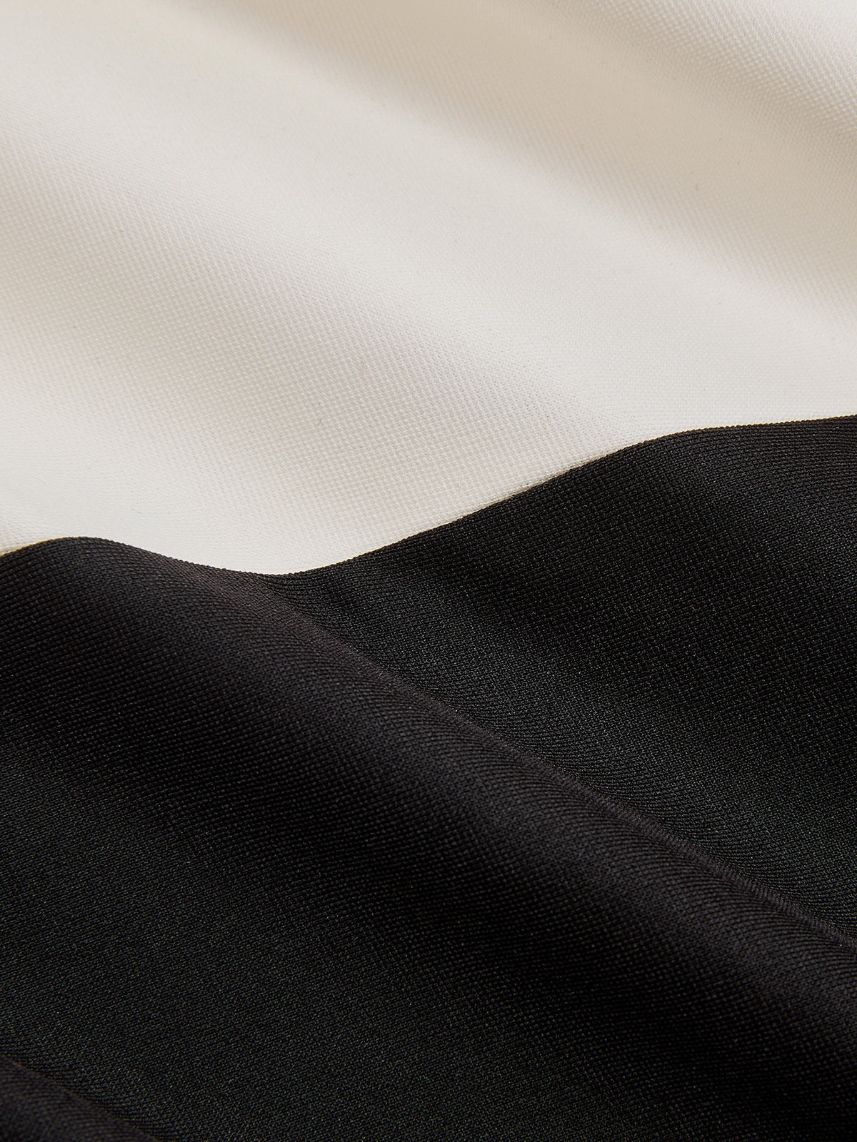 Color Block Draped Asymmetrical Top