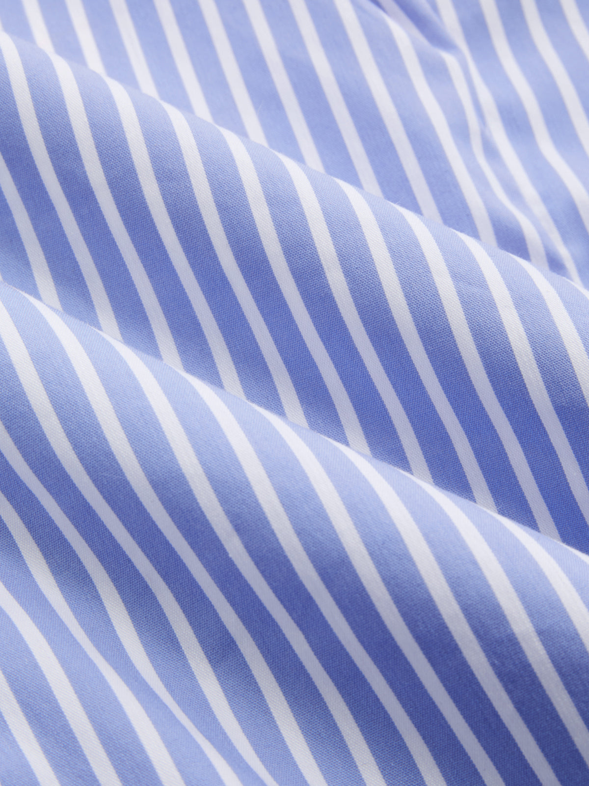 Cotton Blend Striped Halter Top