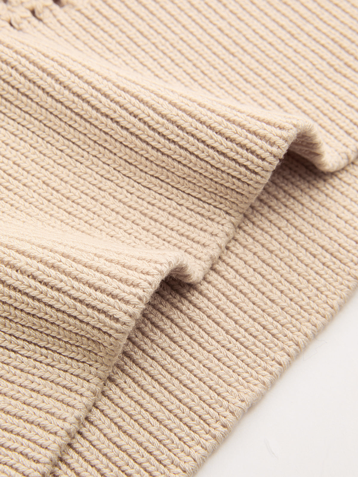 Ärmelloses Polo-Stricktop