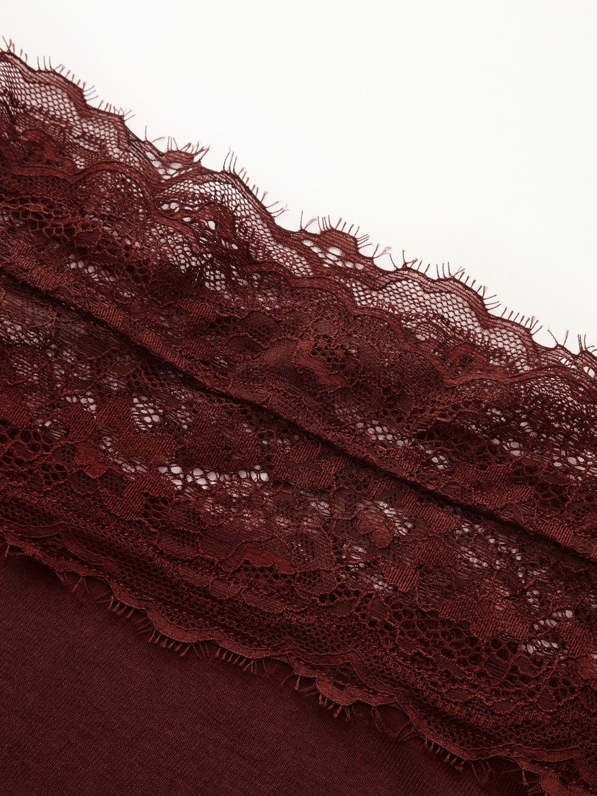 Lace Trim Bell Sleeve Off-Shoulder Bodysuit