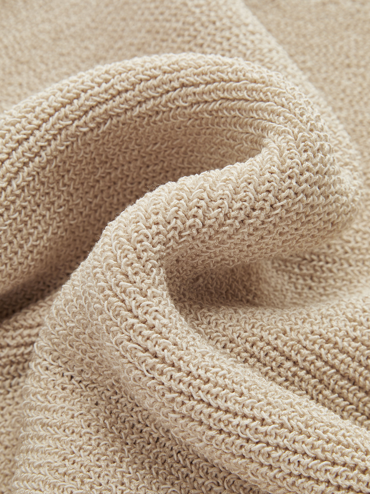 Haut en maille sans manches à taille blousante