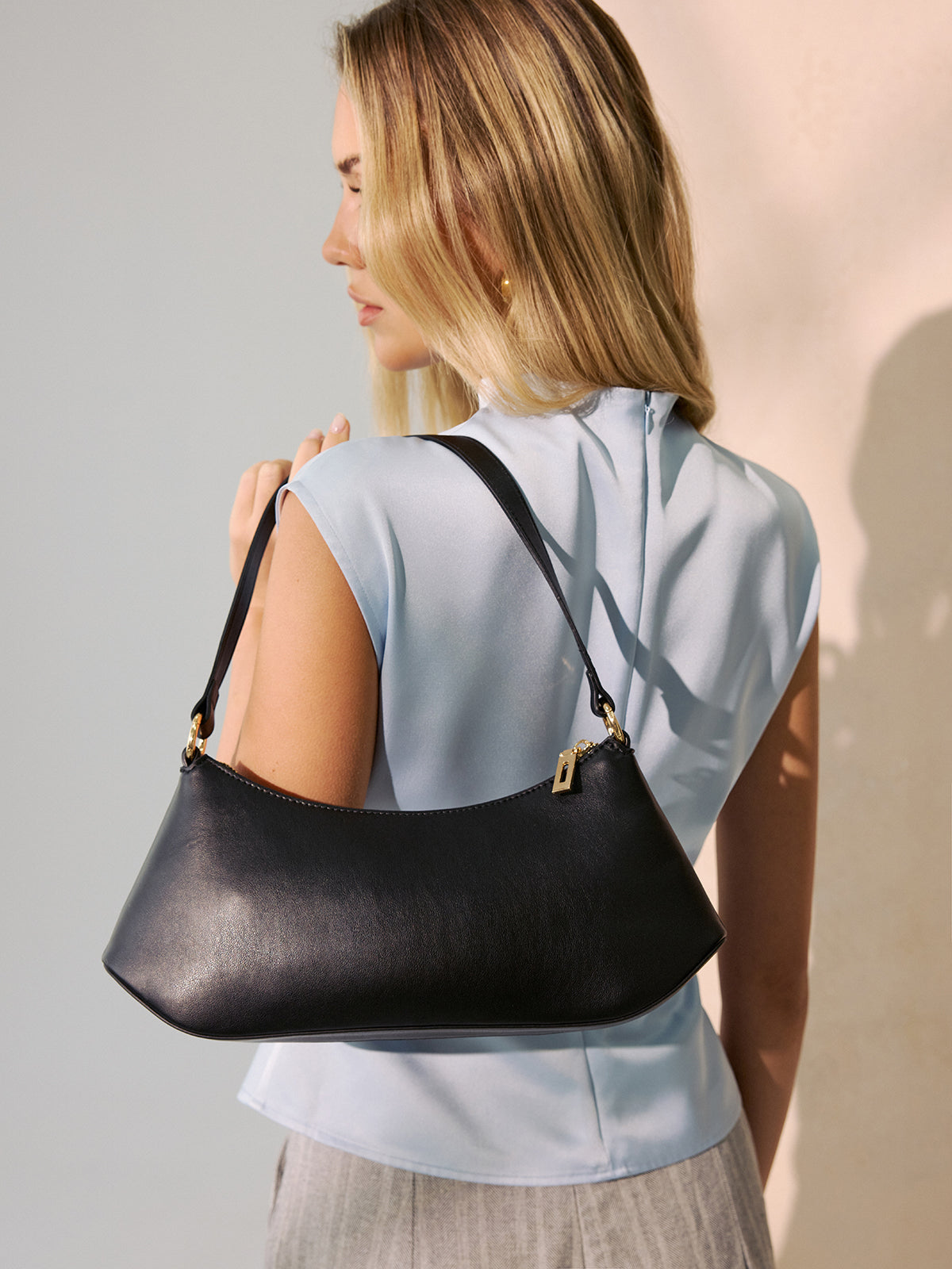 Crescent Underarm Bag
