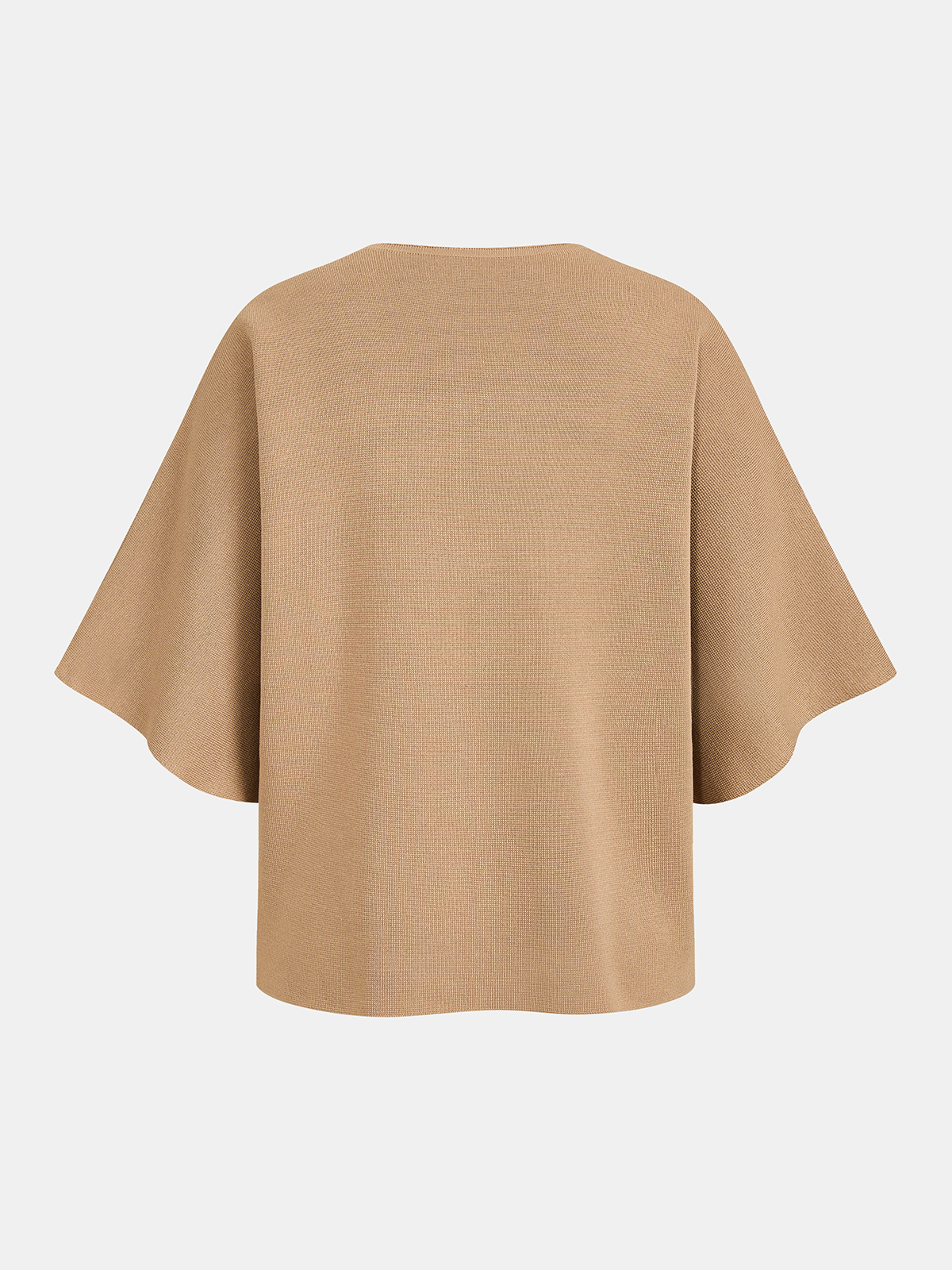 V-Neck Knit Top & Pleated Skirt Set