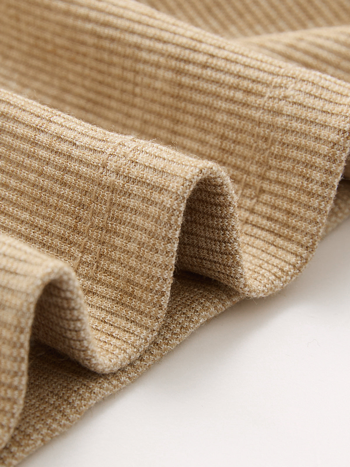 Asymmetrical Off-Shoulder Rib Knit Henley Top