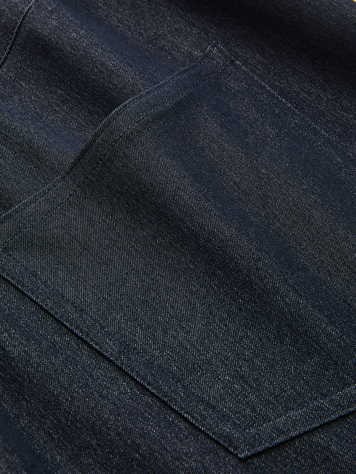 High-Waist-Hose mit Knopfverschluss und Ballonform