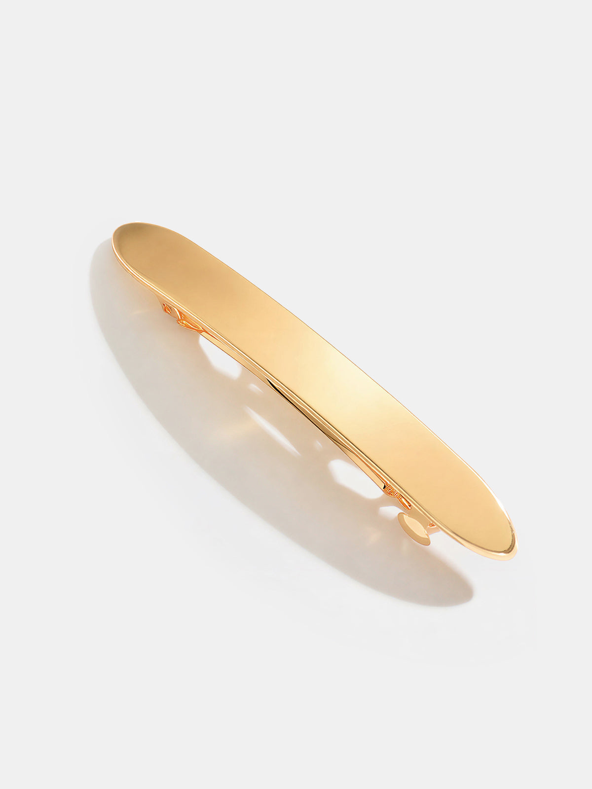 Minimalist Oval Bar Hair Clip