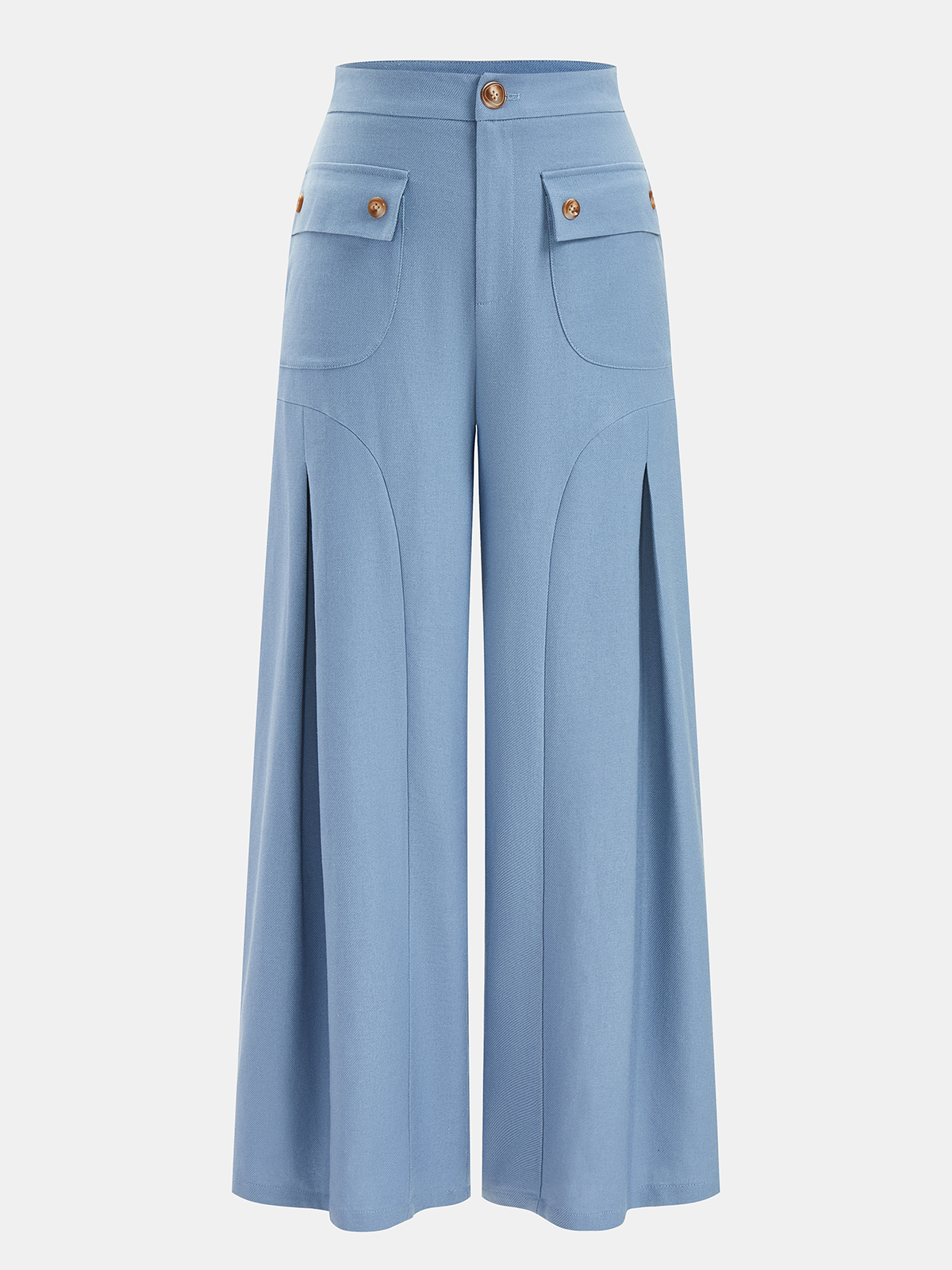Linen-Blend Sleeveless Top & Pants Set