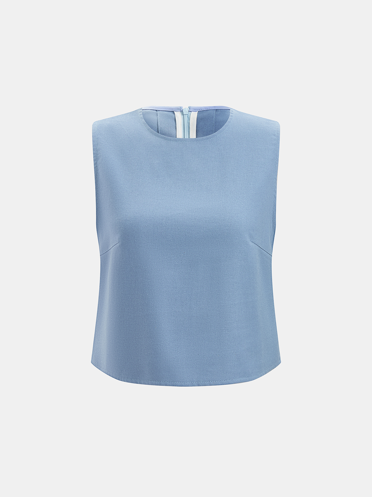 Linen-Blend Sleeveless Top & Pants Set