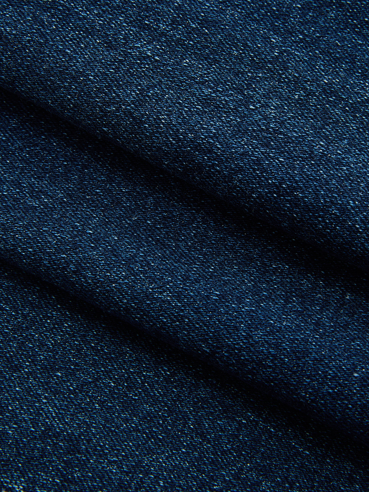 Pantalon en jean à taille mi-haute et coupe droite