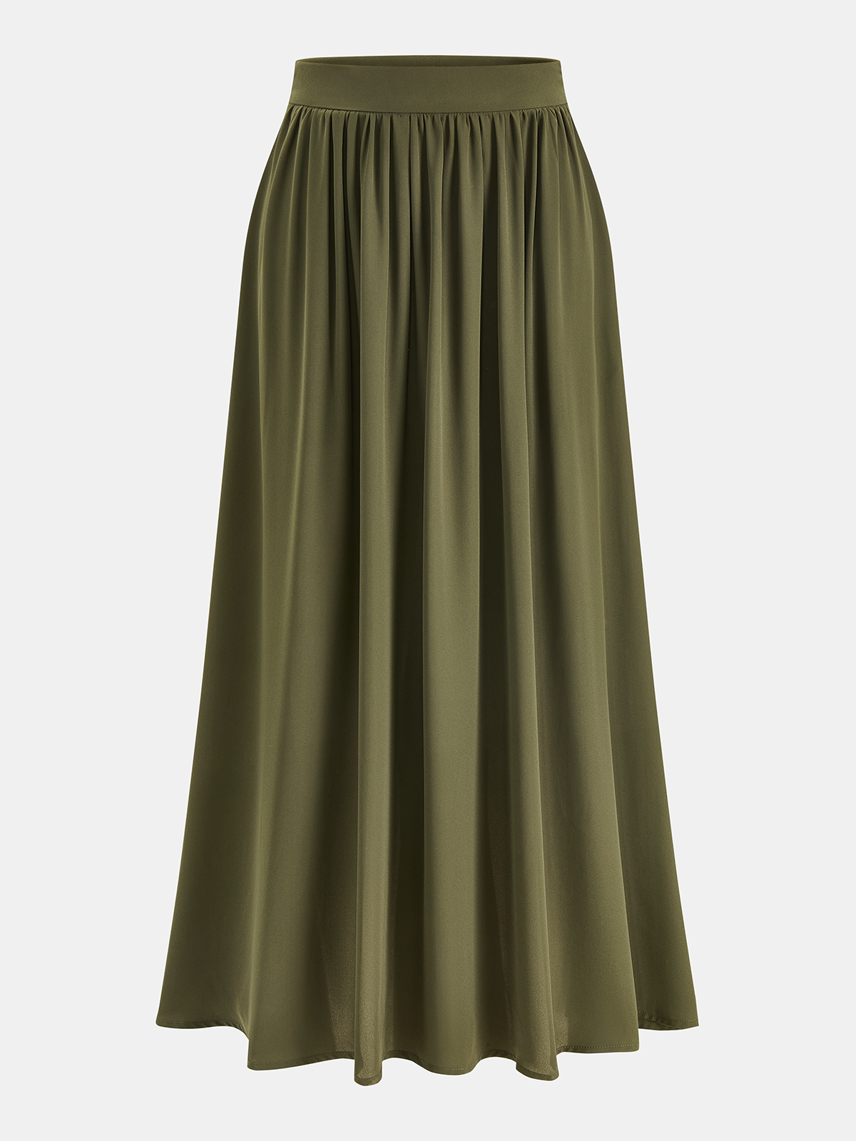 Sleeveless Pleated Top & Skirt Set