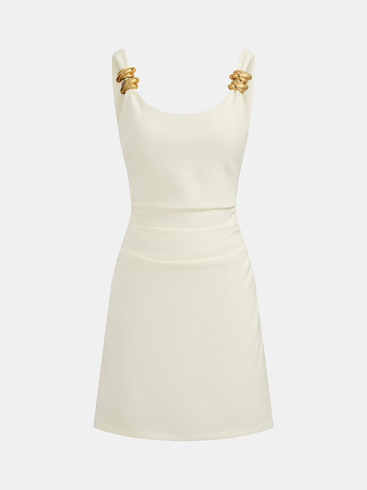 Ring Detail Strappy Bodycon Mini Dress