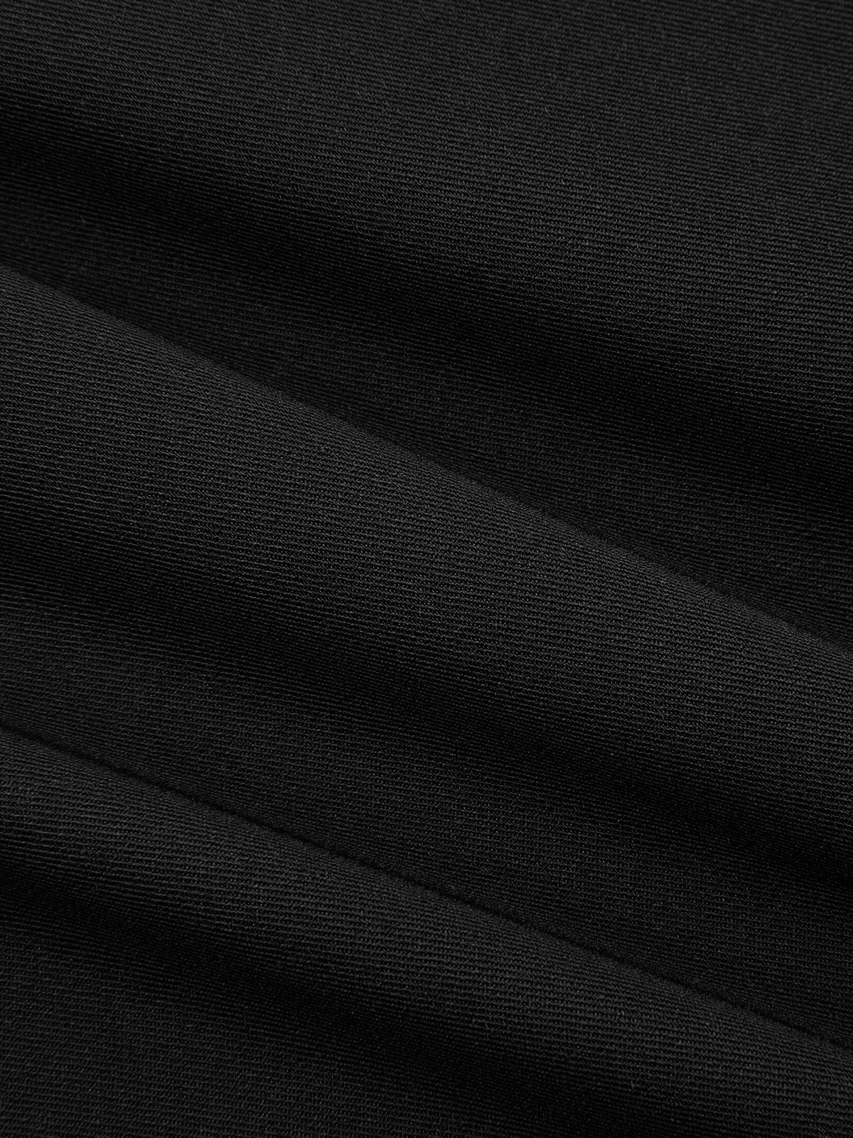 Mesh Waist Wide Leg Pants