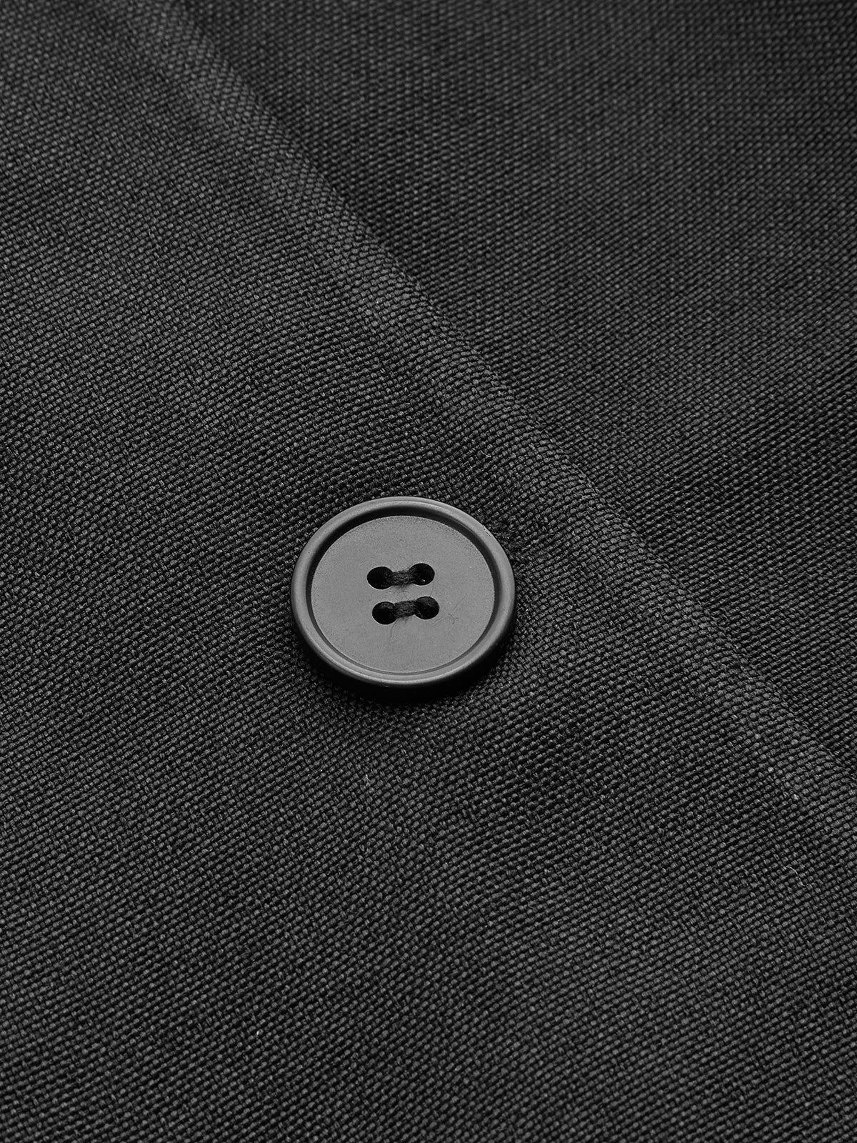Scarf Detail Slim Buttoned Vest