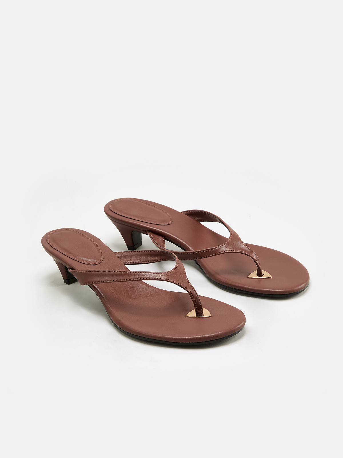 Casual Thong Low Heel Sandals