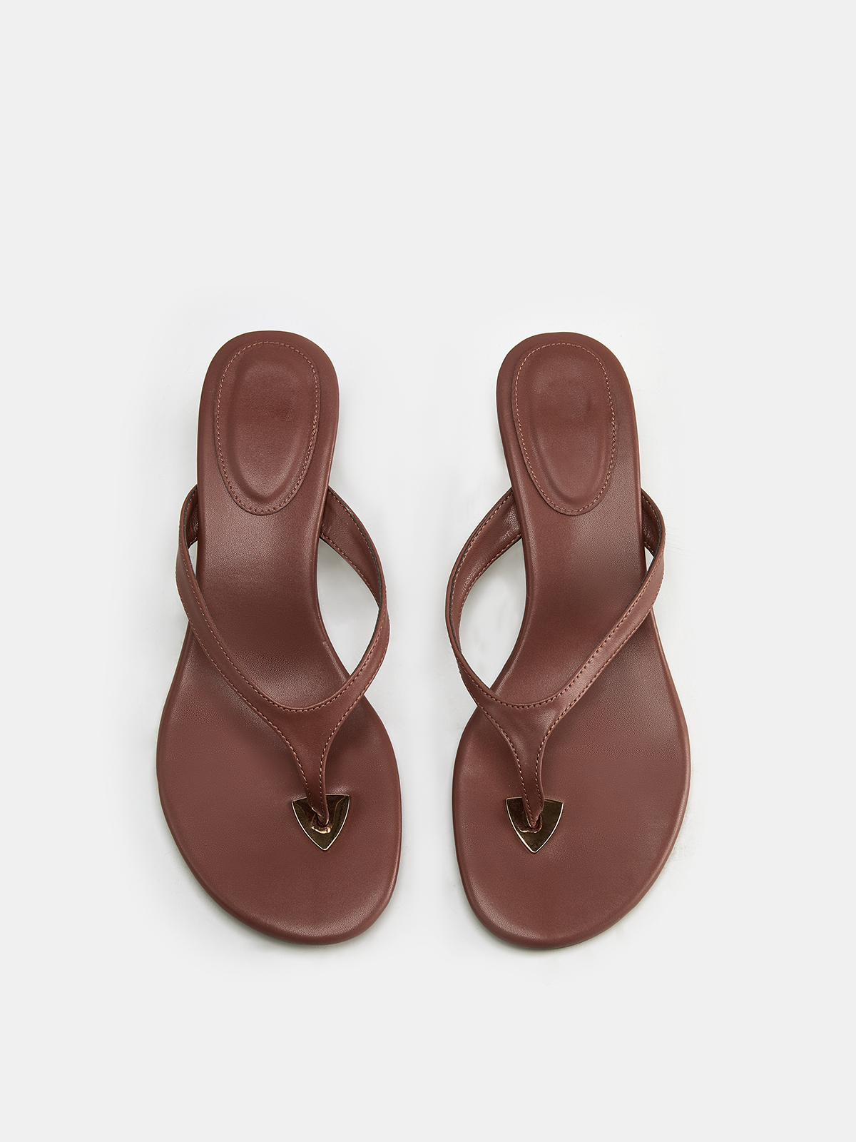 Casual Thong Low Heel Sandals