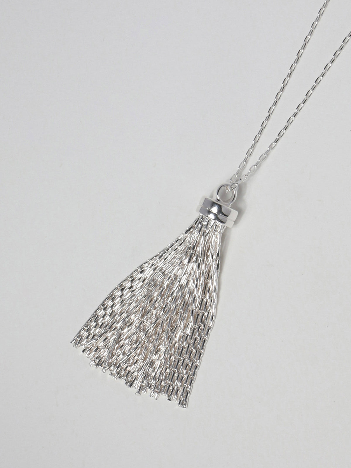 Tassel Pendant Long Chain Necklace