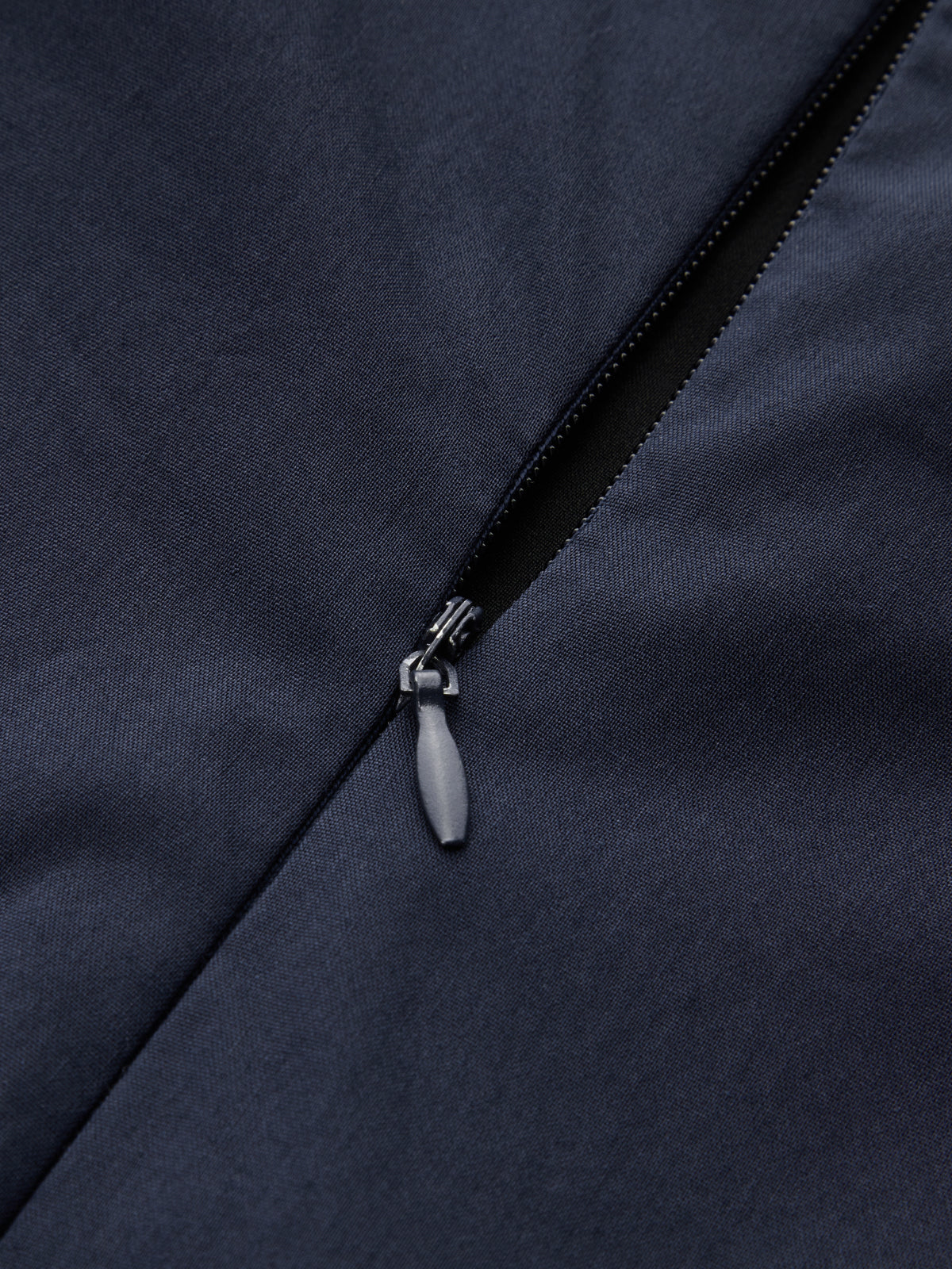 Midi-Kleid aus Baumwollmischung mit Kopftuch-Detail und Spaghettiträgern