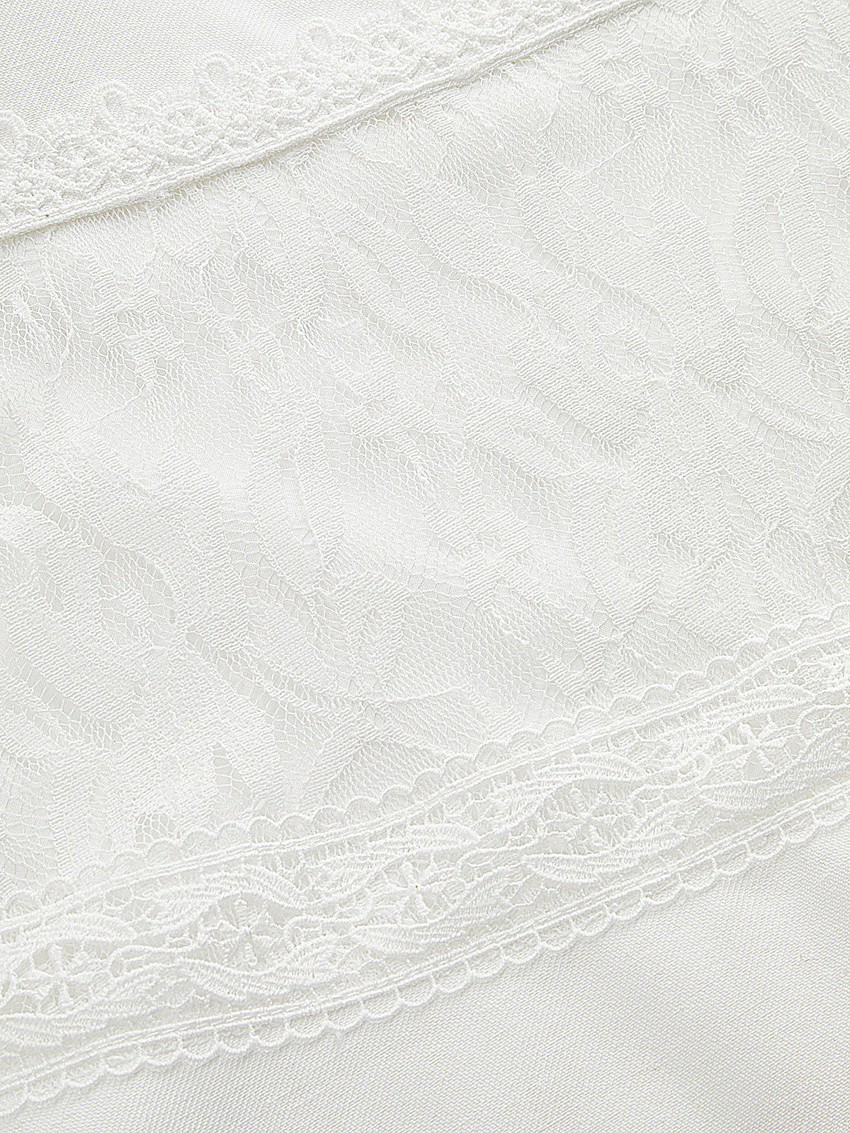 Lace Patchwork Mini Skirt