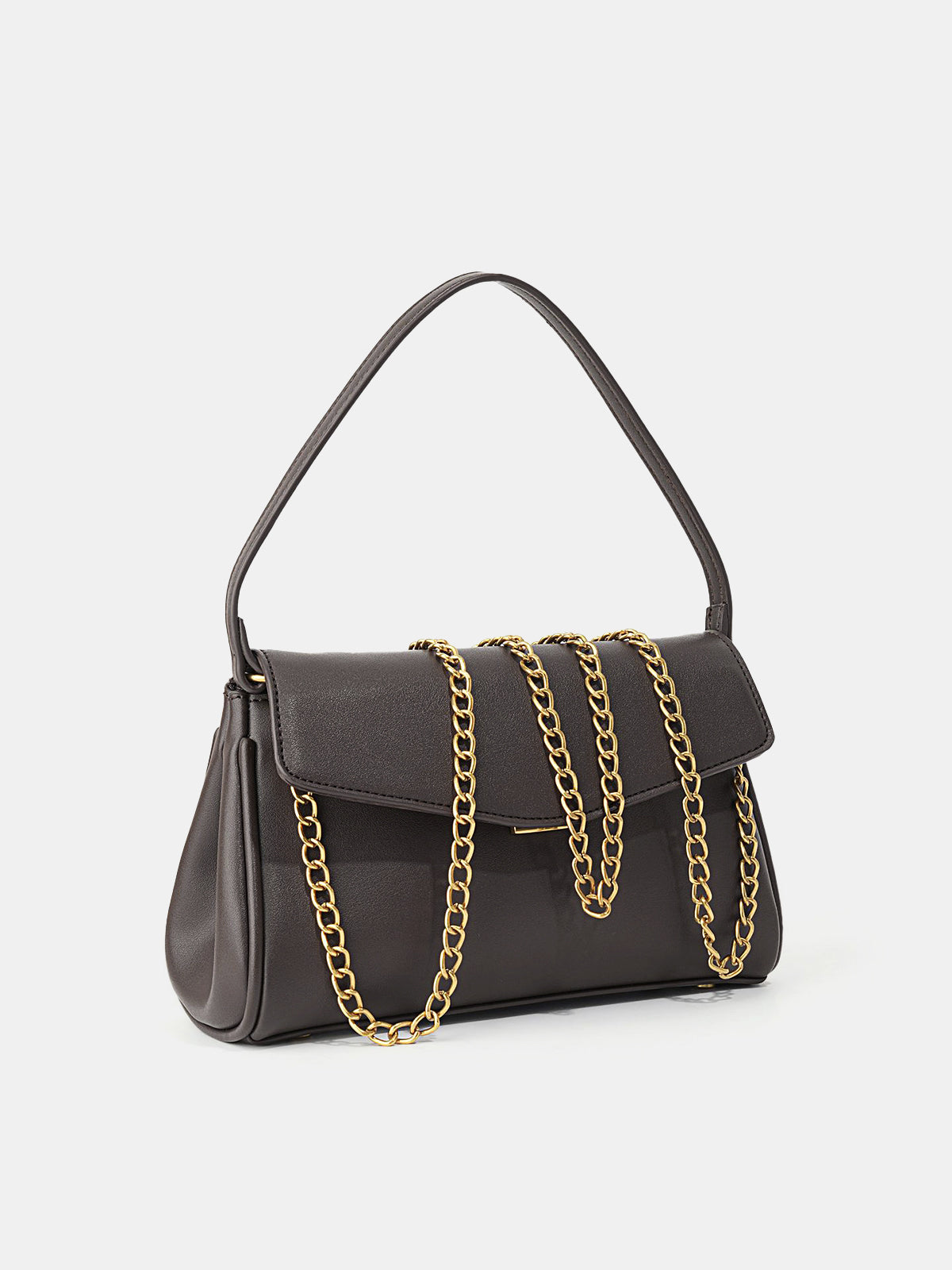 Minimalist Flap Shoulder Handbag